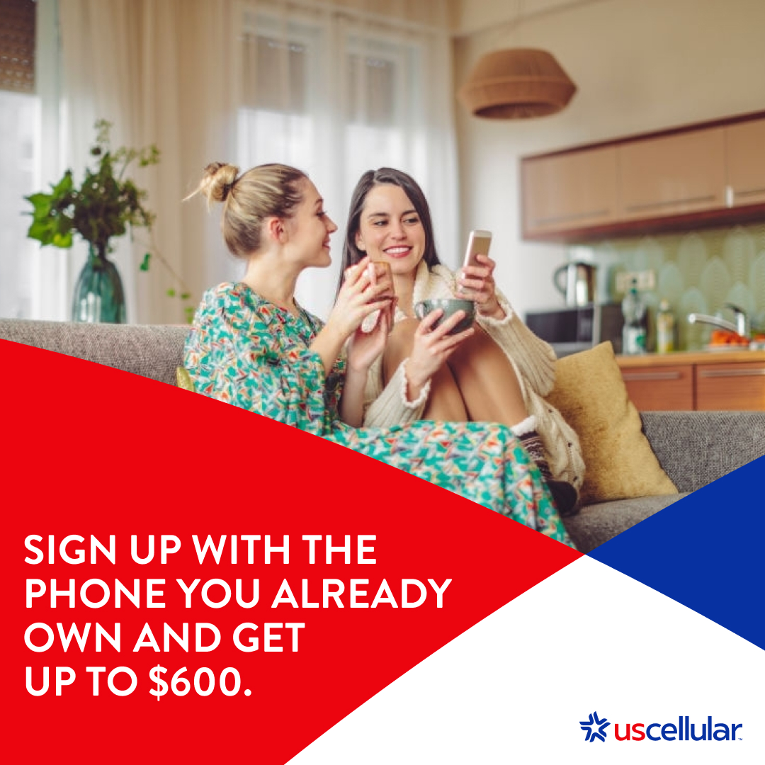 November 2021 – Leave your carrier, keep your phone - get up to $600 back when you switch to UScellular – 11/11/2021 - 03/31/2022