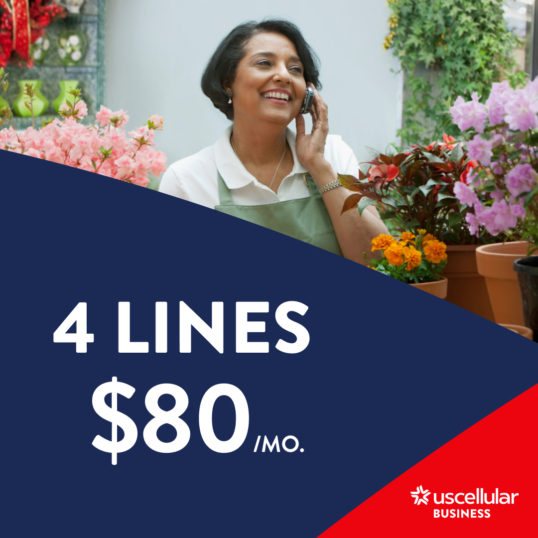 4 lines for $80 small business accounts - 7/1-9/30