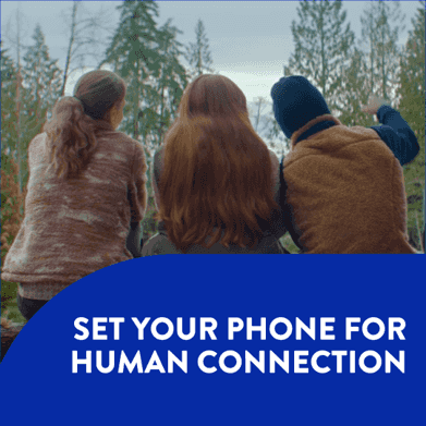 Set your phone for human connection